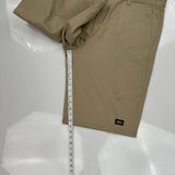 Dickies Chino Shorts - 38W 11L Khaki Cotton