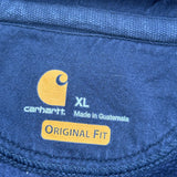 Pbci-Allen Carhartt Graphic Hoodie - XL Navy Cotton