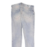 DIESEL Womens Slim Light Blue Denim Jeans W30 L27 Stylish Zip Closure