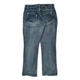 Rock & Republic Studded Jeans - 33W US 8 Blue Denim