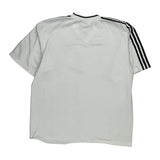 Adidas T-Shirt - XL White Polyester