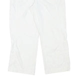 OLD NAVY Womens White Casual Cotton Blend Shorts M W30 Summer Elastic Waist
