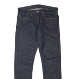 RALPH LAUREN POLO JEANS COMPANY Mens Jeans Blue Regular Straight Denim Raw W34