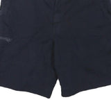 NAUTICA Mens Shorts Blue Cargo Plain L W32 Cotton Blend Casual Pockets