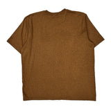 Carhartt Spellout T-Shirt - XL Brown Cotton