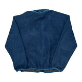 Age 7-8 Synchilla Patagonia Fleece Jacket - Small Blue Polyester