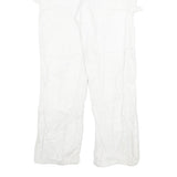 DICKIES Mens White Regular Fit Straight Denim Jeans W38 L30 Workwear Utility