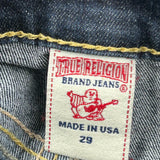 True Religion Skinny Jeans - 32W US 6 Dark Wash Cotton