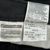 Levis Jeans - 38W 32L Black Cotton