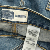 Signature By Levis Carpenter Pants - 34W 29L Blue Cotton