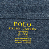 Polo By Ralph Lauren T-Shirt - Large Blue Cotton