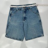 Route 66 Denim Shorts - 34W 10L Blue Cotton