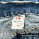 True Religion Skinny Jeans - 36W 30L Blue Denim