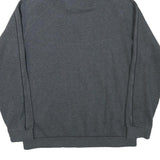 ADIDAS Mens Grey Hoodie L Cotton Blend Casual Sports Logo Pocket