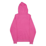 VANS Mens Pink Hoodie XS Cotton Blend Pullover Drawstring Hood Logo Print