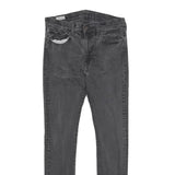 LEVI'S 512 BIG E Mens Jeans Black Slim Skinny Denim Medium W30 L32 Slim Fit