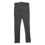 LEVI'S 512 BIG E Mens Jeans Black Slim Skinny Denim Medium W30 L32 Slim Fit