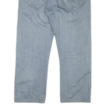 LEVI'S 501 Mens Jeans Blue Regular Straight Denim Light W36 L27 Classic Zip