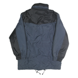 KODIAK Mens Blue & Black Nylon Jacket M Zip Outdoor Classic