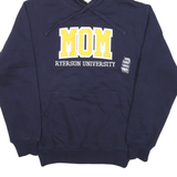 JPT PREMIUM Mens Navy Hoodie S Ryerson University Logo Pullover Cotton Blend