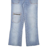 MYC Womens Jeans Blue Regular Straight Denim Medium W30 L25 Zipper Pockets