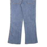 MYC Womens Jeans Blue Regular Straight Denim Medium W30 L25 Zipper Pockets