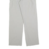K TEC Mens Light Grey Regular Fit Straight Leg Trousers W32 L30 Outdoor Casual