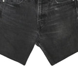 LEVI'S Mens Black Denim Shorts M W32 Casual Cotton Blend Stylish Fit