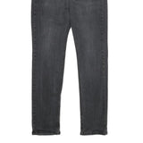 LEVI'S 511 SLIM Mens Jeans Black Slim Skinny Denim Medium W33 L34 Comfortable