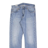 LEVI'S Mens Jeans Blue Regular Straight Denim Medium W32 L34 Classic Design