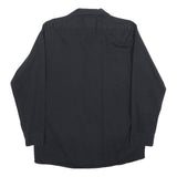 DISNEY Mens Black Disneyland Resort Cotton Blend Shirt M Casual Workwear