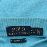Polo By Ralph Lauren Polo Shirt - 2XL Blue Cotton