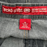 Denim Foundry Ecko Unltd Jeans - 33W 30L Gray Cotton