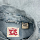 Levis Denim Shirt - Medium Light Wash Cotton