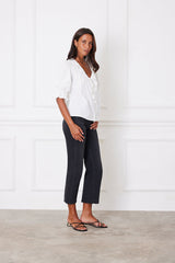 Chloe Shirt in Off White Solid