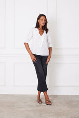 Chloe Shirt in Off White Solid