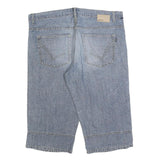 LERROS Mens Shorts Blue Denim Casual XL W40 Cotton Blend