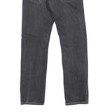 LEVI'S 511 Mens Slim Black Denim Raw W30 L30 Classic Zip Cotton Blend Jeans