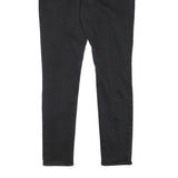 LEVI'S 711 Womens Slim Black Denim Jeans Cotton Blend Zip W29 L27 Skinny Fit