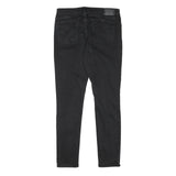 LEVI'S 711 Womens Slim Black Denim Jeans Cotton Blend Zip W29 L27 Skinny Fit