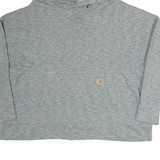 CARHARTT Womens Grey Pullover Hoodie 2XL Casual Cotton Comfort
