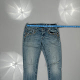 Miss Me Jeans - 28W UK 6 Light Wash Cotton Blend