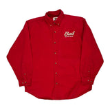 Vintage Bud Racing Winners Circle Nascar Shirt - Large Red Cotton
