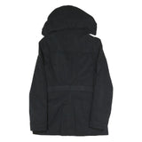 VICTORINOX Womens Black Jacket S Polyester Blend Zip Hooded Classic Fit Stylish