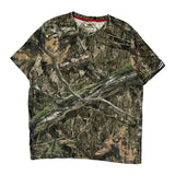 Mossy Oak Camo T-Shirt - XL Camo Cotton