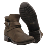 ROCKPORT Ankle Boots Brown Leather Womens UK 3.5