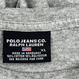 Ralph Lauren T-Shirt - XL Grey Cotton Blend