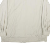 RAVENS Womens Cream Jacket UK 18 Polyester Blend Zip Plain Classic Fit