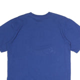 NFL Mens Blue Colts Graphic T-Shirt M Short Sleeve Crew Neck Cotton Cotton