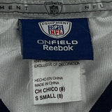 Age 8 Reebok Patriots Football Jersey - Small White Polyester